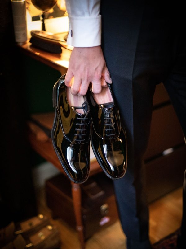 Singertrad582481 Black Patent Oxford Dress Shoes