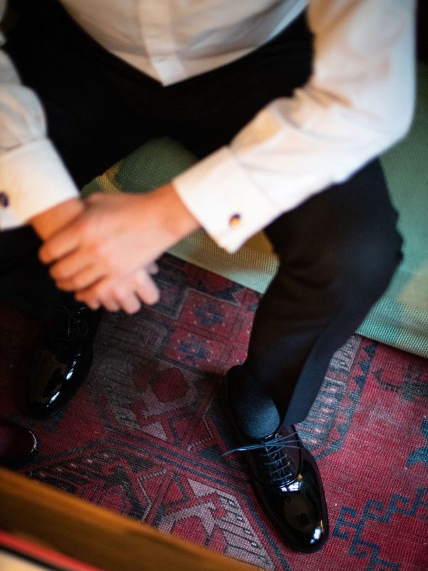 Singertrad582481 Black Patent Oxford Dress Shoes - Image 2