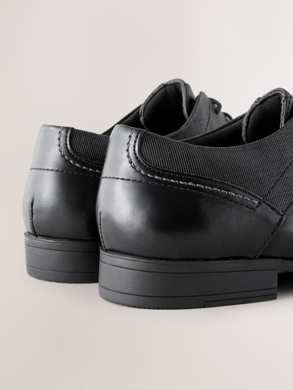 Singertrad582469 Black Sdard Fit Brogue Shoes - Image 7