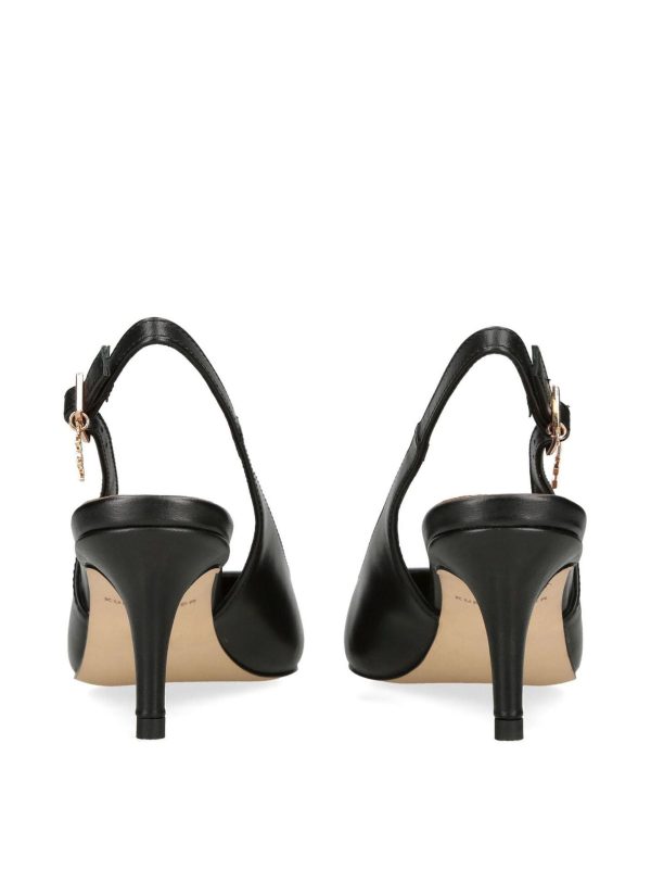 Singertrad582492 Black Holland Kitten Heel Slingback Shoes - Image 3