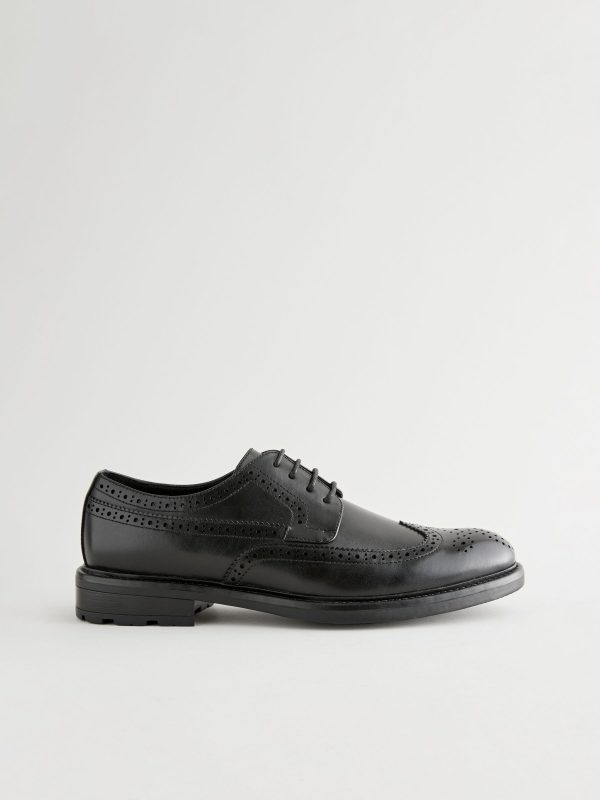 Singertrad582471 Black Brogue Shoes - Image 2
