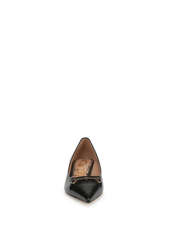 Singertrad582486 Regular Fit Kaya Kitten Heel Black Shoes - Image 4