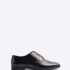 Singertrad582478 Black Wide Fit Brogues Shoes - Image 2