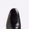 Singertrad582478 Black Wide Fit Brogues Shoes - Image 5