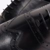 Singertrad582478 Black Wide Fit Brogues Shoes - Image 6