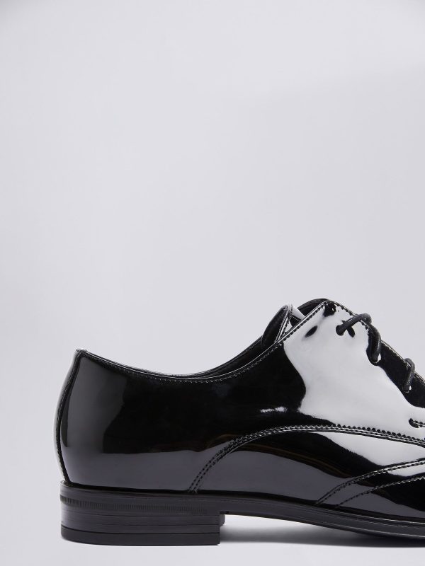 Singertrad582482 Black Kensington Patent Dress Brogues - Image 4
