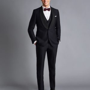 Singertrad582445 Shawl Lapel Tuxedo - Midnight