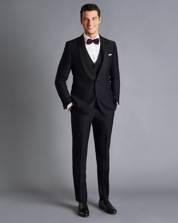 Singertrad582445 Shawl Lapel Tuxedo - Midnight