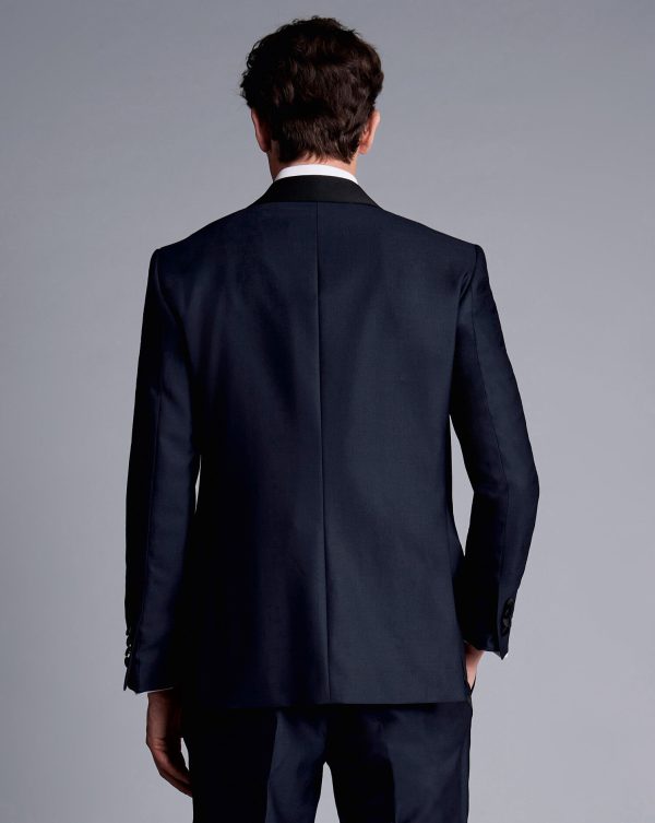 Singertrad582435 Tuxedo Suit - Dark Navy - Image 4