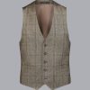 Singertrad582456 Prince of Wales Check Suit - Oatmeal - Image 6