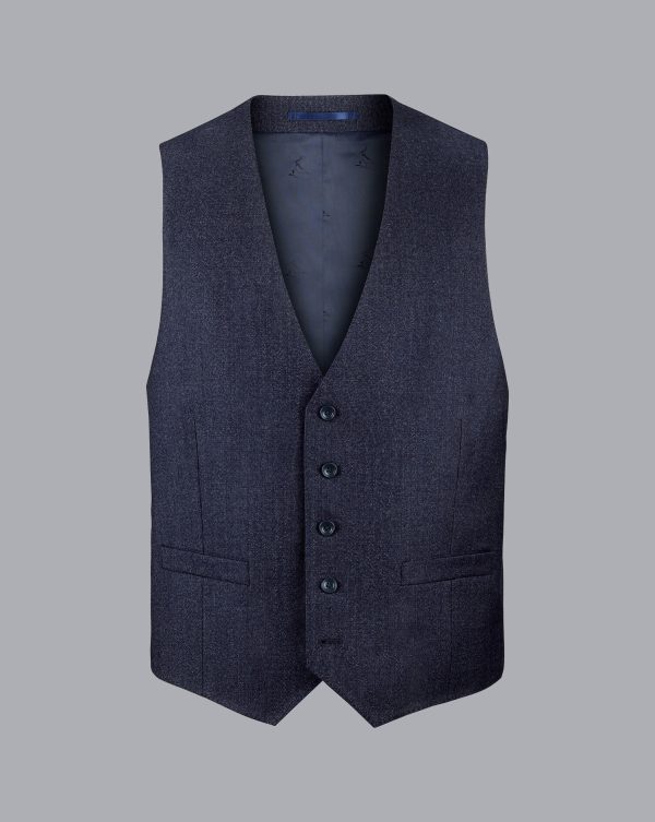 Singertrad582442 Italian Suit Twill - Denim Blue - Image 6