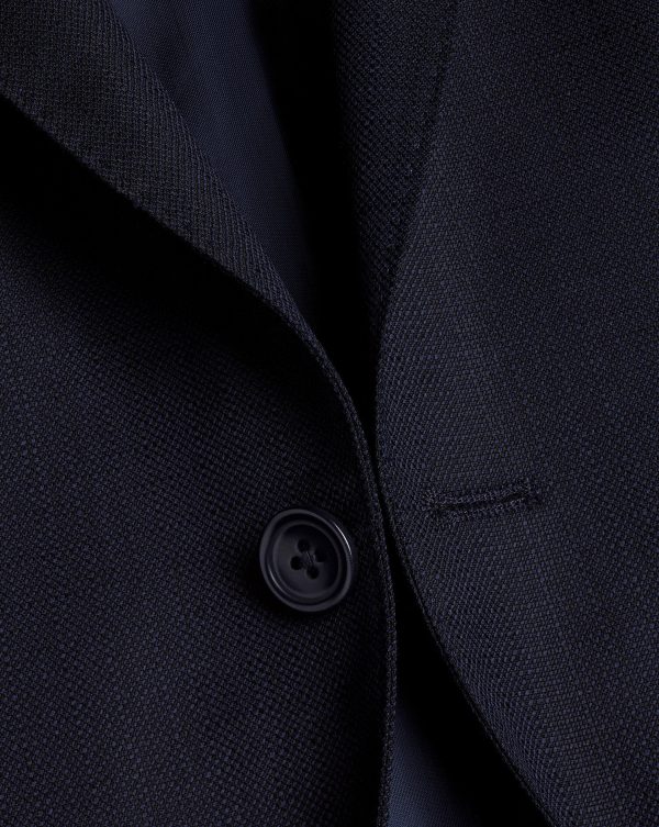 Singertrad582431 Italian Luxury Suit - Dark Navy - Image 2