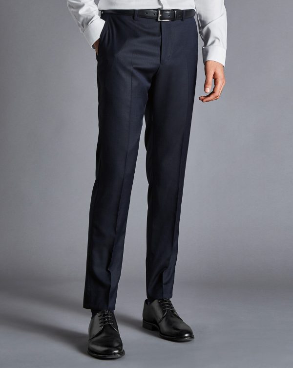 Singertrad582431 Italian Luxury Suit - Dark Navy - Image 5