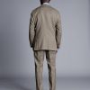 Singertrad582455 Italian Suit - Taupe - Image 4
