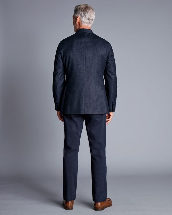 Singertrad582442 Italian Suit Twill - Denim Blue - Image 4