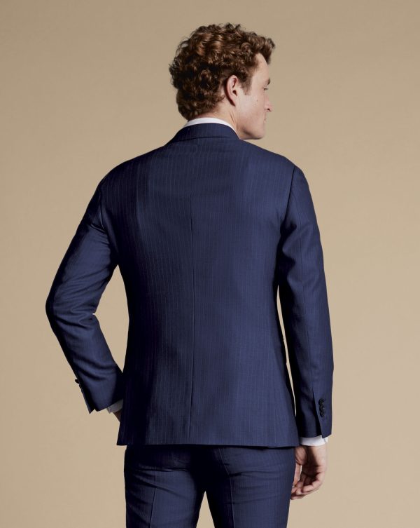 Singertrad582444 Ultimate Performance Stripe Suit - French Blue - Image 4