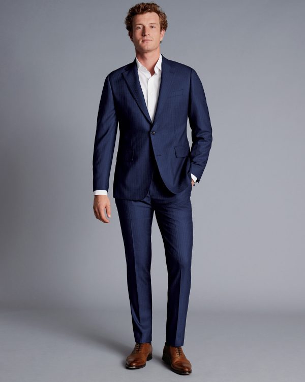 Singertrad582444 Ultimate Performance Stripe Suit - French Blue