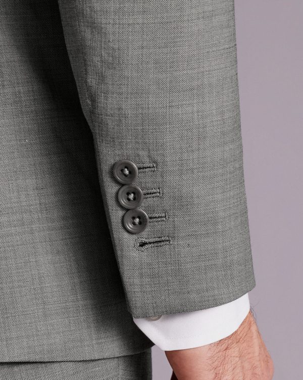 Singertrad582451 Sharkskin Suit - Light Grey - Image 3