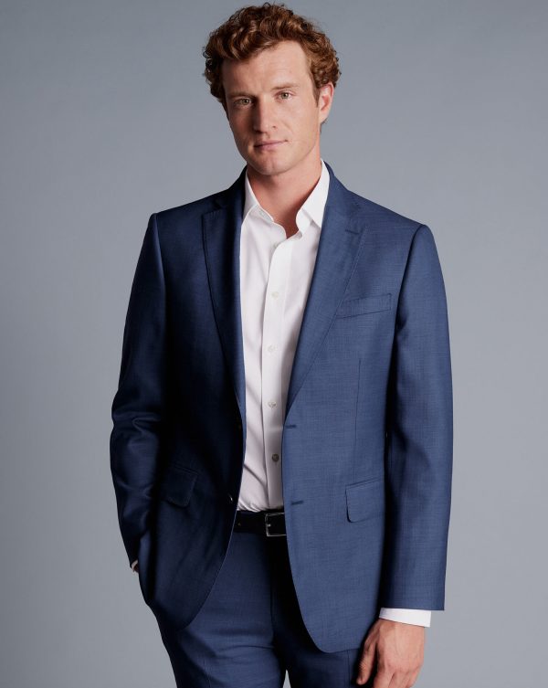 Singertrad582449 Sharkskin Suit - Ocean Blue - Image 3