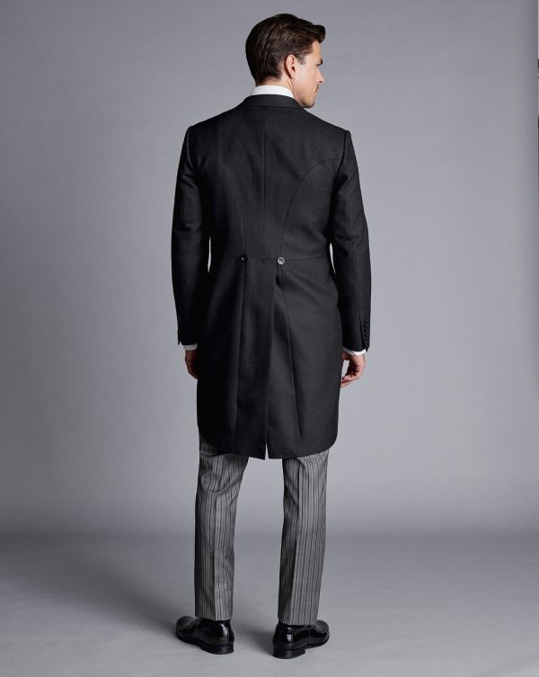 Singertrad582438 Morning Suit – Grey Stripe Trouser - Image 5